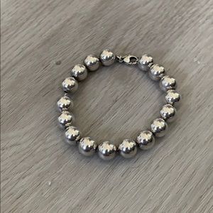 Tiffany & Co Hardwear Silver Ball Bracelet